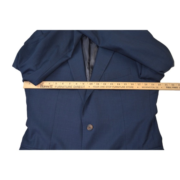 Brooks Brothers 346 Regent Fit Navy Blue 100% Wool Blazer Sport Coat 41R Mens - Picture 9 of 12